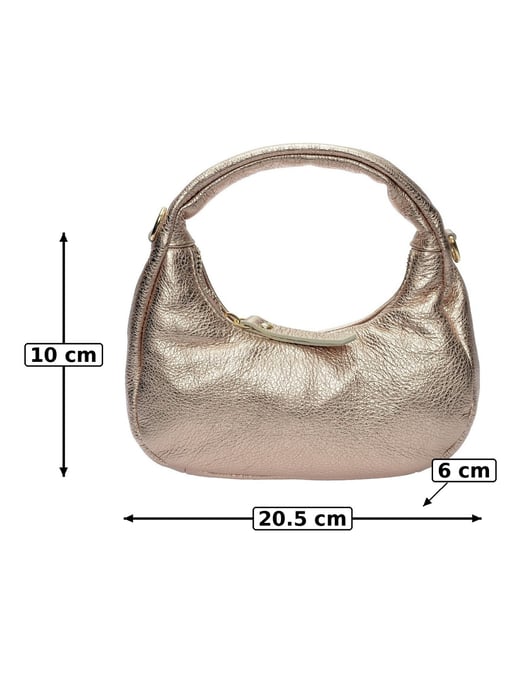 Anna Luchini Bronce Bolso de cuero - Image 5