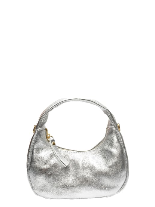 Anna Luchini Plata Bolso de cuero - Image 1