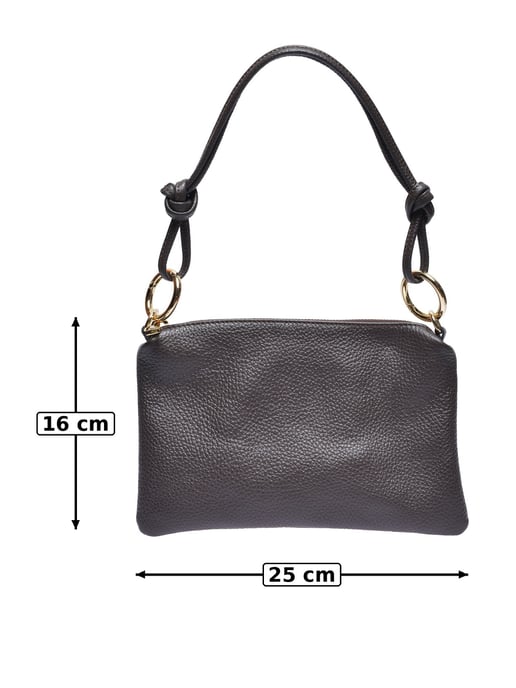 Anna Luchini Granate Bolso de cuero - Image 3