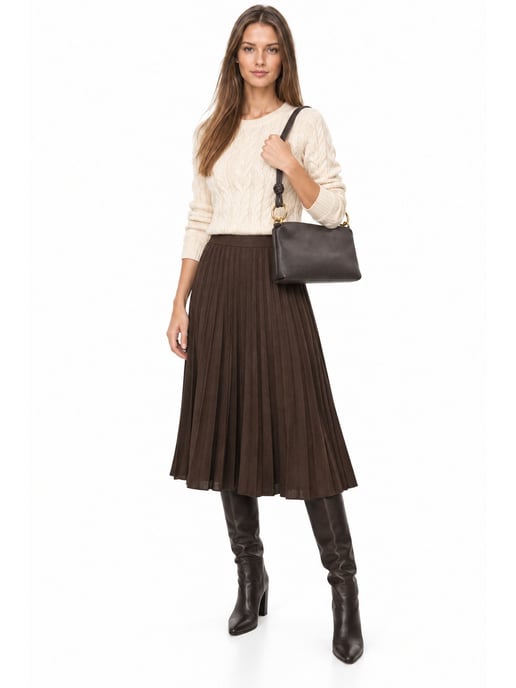 Anna Luchini Granate Bolso de cuero - Image 4