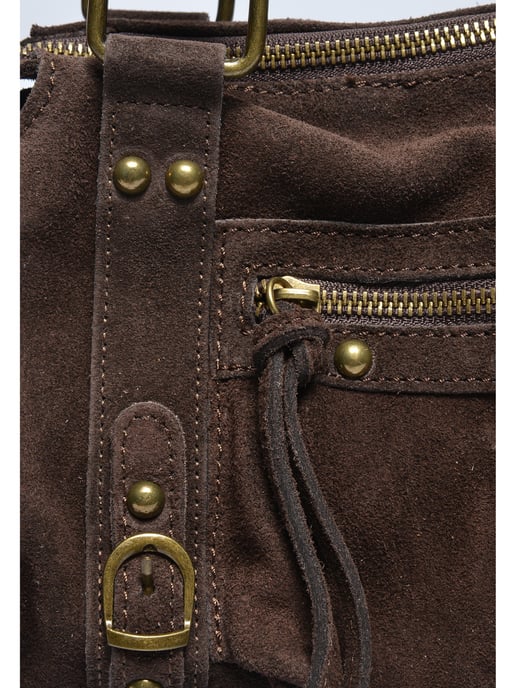 Luisa Vannini Bicolor Bolso de cuero - Image 3