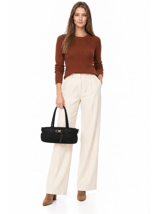 Luisa Vannini NEGRO Bolso de cuero - Image 6