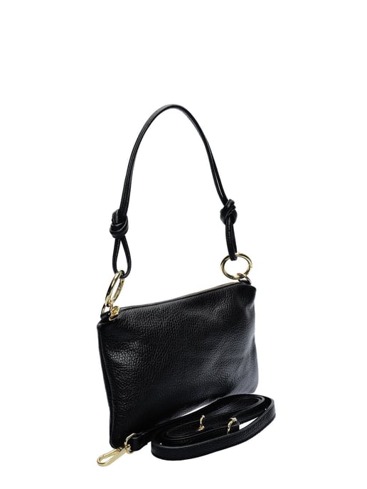 Anna Luchini Negro Bolso de cuero - Image 2