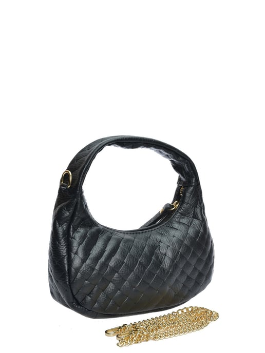 Anna Luchini Negro Bolso de cuero - Image 2