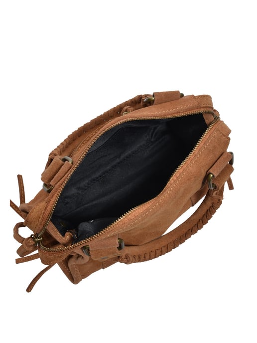 Luisa Vannini COGNAC Bolso de cuero - Image 4