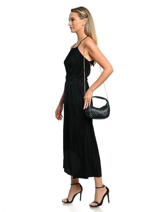 Anna Luchini Negro Bolso de cuero - Image 5