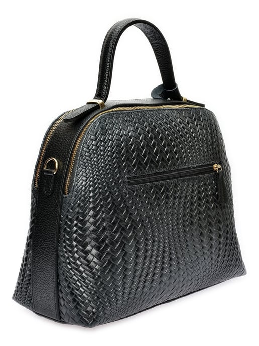 Isabella Rhea Negro Bolso de cuero - Image 2