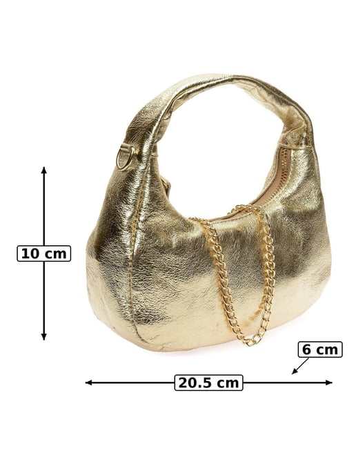 Anna Luchini Oro Bolso de cuero - Image 5