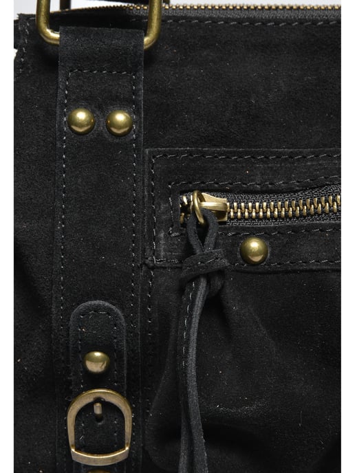 Luisa Vannini NEGRO Bolso de cuero - Image 3