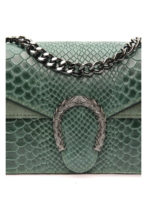 Roberta M Verde Bolso de cuero - Image 3