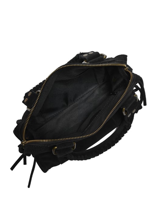 Luisa Vannini NEGRO Bolso de cuero - Image 4