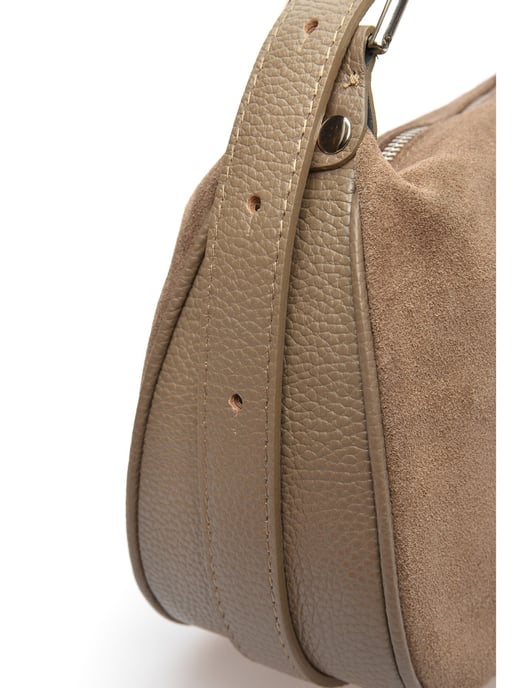 Anna Luchini Beige Bolso de cuero - Image 3