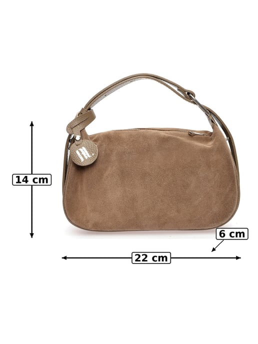 Anna Luchini Beige Bolso de cuero - Image 6