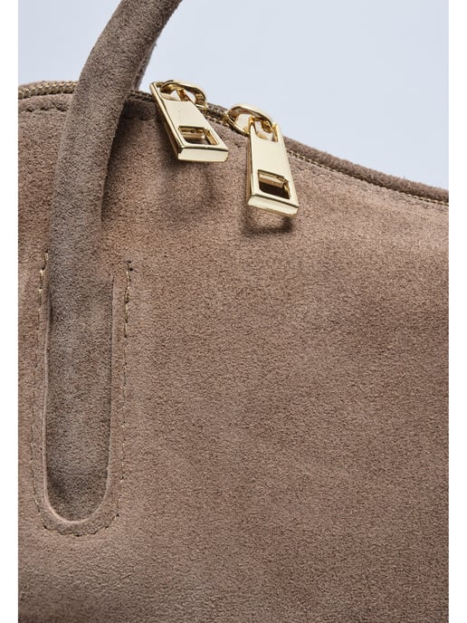 Luisa Vannini Beige Bolso de cuero - Image 3