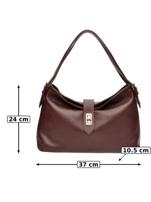 Anna Luchini Vino Bolso de cuero - Image 6