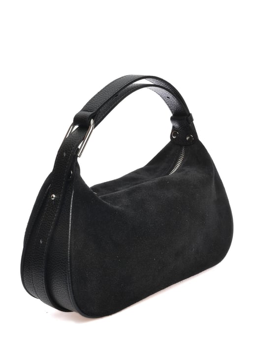 Anna Luchini Negro Bolso de cuero - Image 2