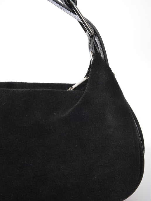 Anna Luchini Negro Bolso de cuero - Image 3