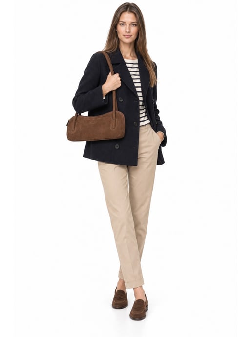 Luisa Vannini COGNAC Bolso de cuero - Image 6