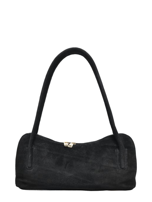 Luisa Vannini Negro Bolso de cuero - Image 1