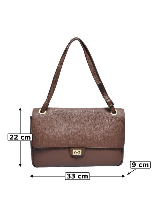 Luisa Vannini BROWN Bolso de cuero - Image 5