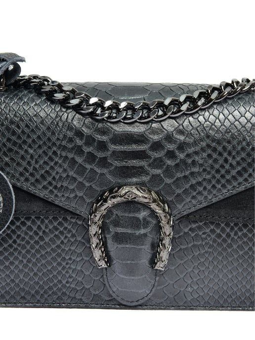 Roberta M Negro Bolso de cuero - Image 3