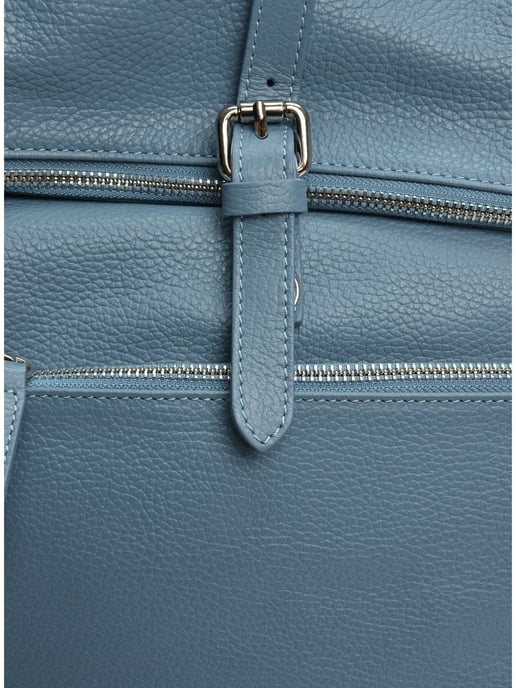 Anna Luchini Bicolor Bolso de cuero - Image 3