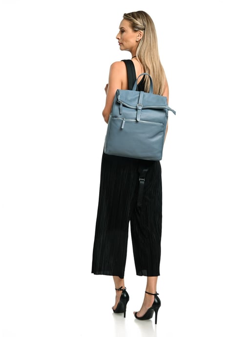 Anna Luchini Bicolor Bolso de cuero - Image 5