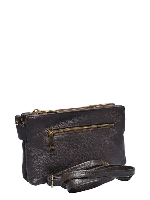 Luisa Vannini Bicolor Bolso de cuero - Image 2