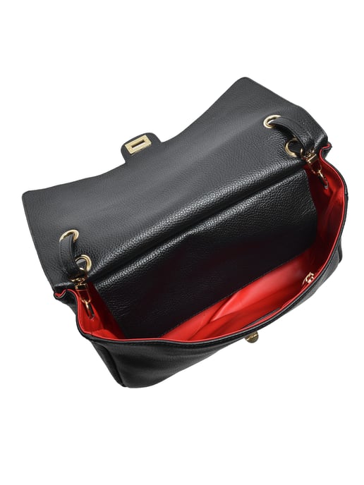 Luisa Vannini NEGRO Bolso de cuero - Image 4