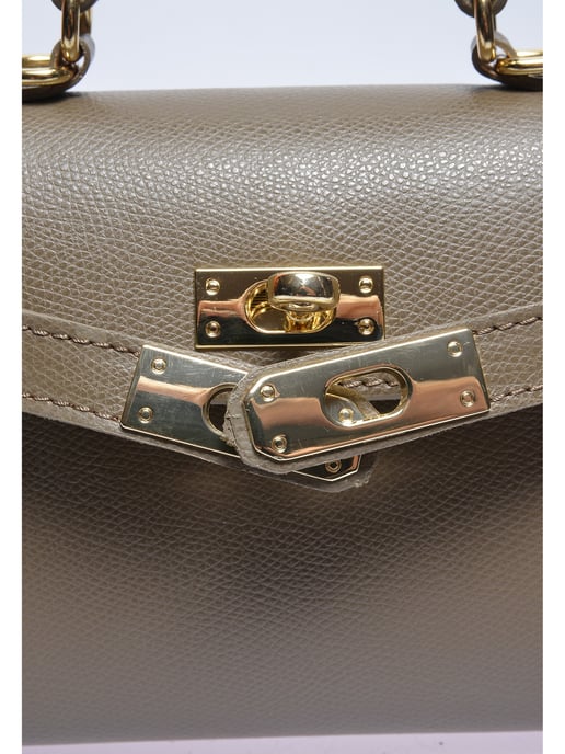 Isabella Rhea Beige Bolso de cuero - Image 3