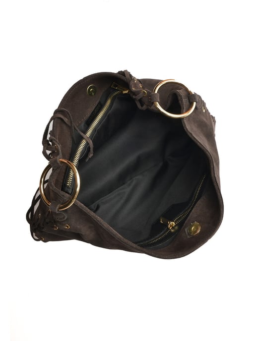 Anna Luchini Granate Bolso de cuero - Image 4