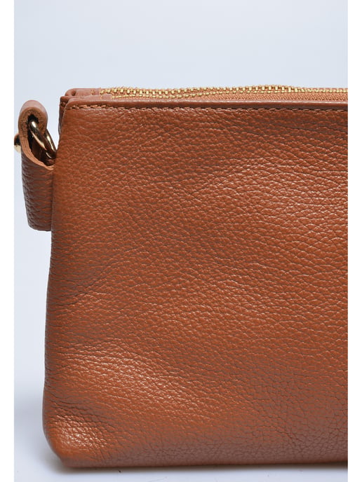 Luisa Vannini COGNAC Bolso de cuero - Image 3