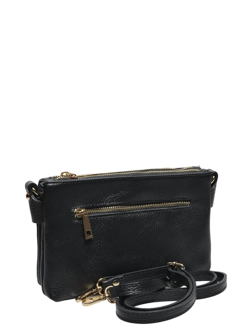 Luisa Vannini NEGRO Bolso de cuero - Image 2