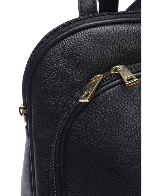 Anna Luchini Negro Bolso de cuero - Image 2