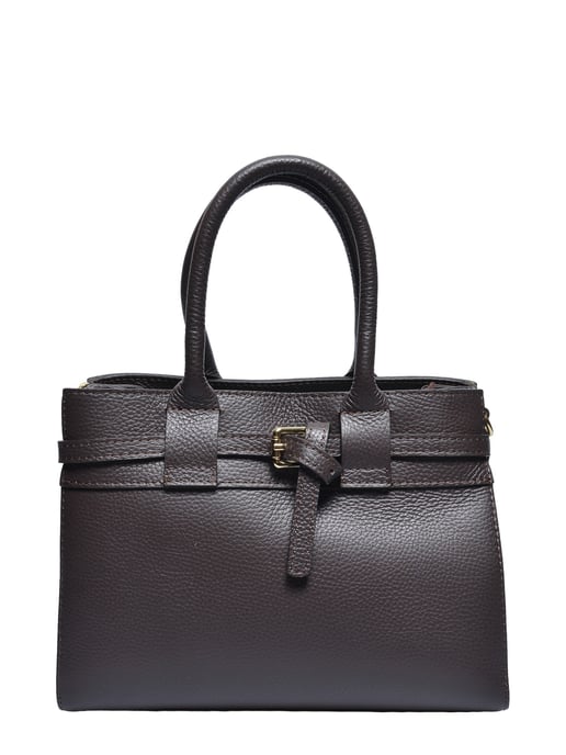 Luisa Vannini Bicolor Bolso de cuero - Image 1
