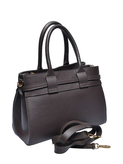 Luisa Vannini Bicolor Bolso de cuero - Image 2