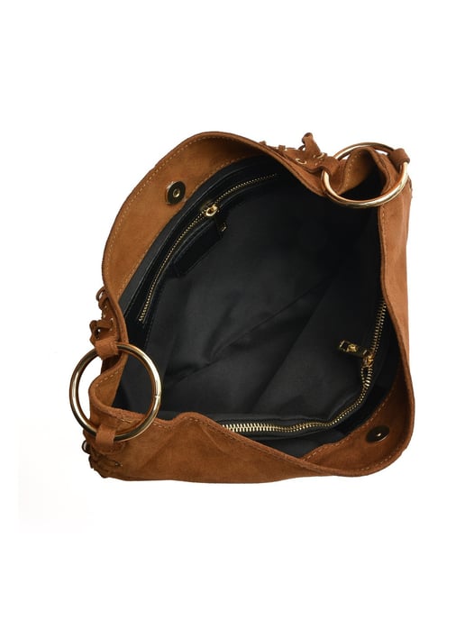 Anna Luchini Brown Bolso de cuero - Image 4