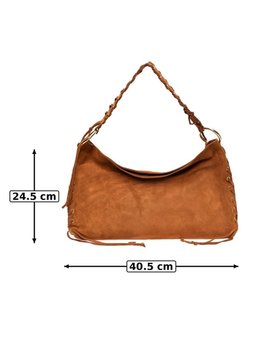 Anna Luchini Brown Bolso de cuero - Image 6