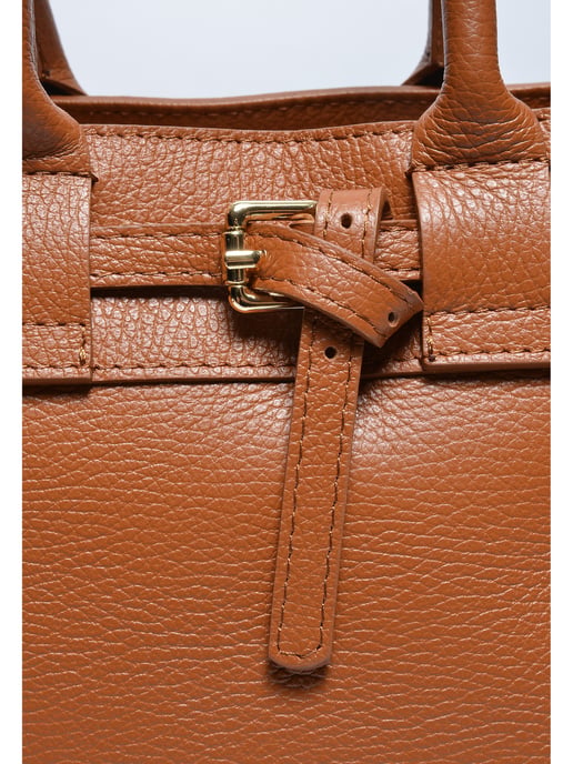 Luisa Vannini COGNAC Bolso de cuero - Image 3