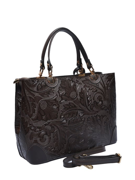 Anna Luchini Granate Bolso de cuero - Image 2
