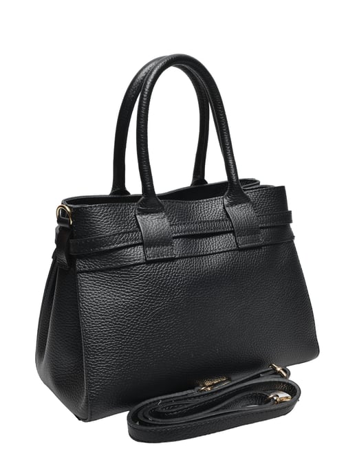 Luisa Vannini NEGRO Bolso de cuero - Image 2