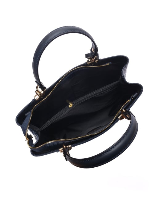 Anna Luchini Azul Bolso de cuero - Image 4