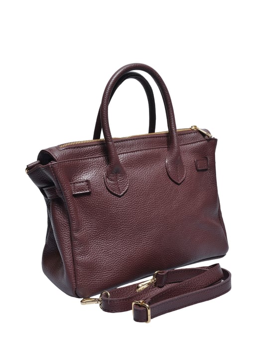 Luisa Vannini Granate Bolso de cuero - Image 2