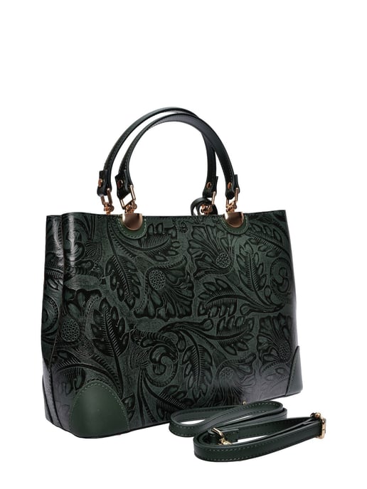 Anna Luchini Verde Bolso de cuero - Image 2