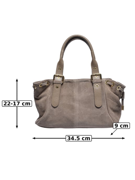 Anna Luchini Beige Bolso de cuero - Image 5