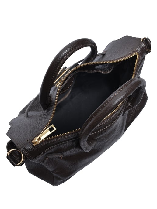 Luisa Vannini Bicolor Bolso de cuero - Image 4