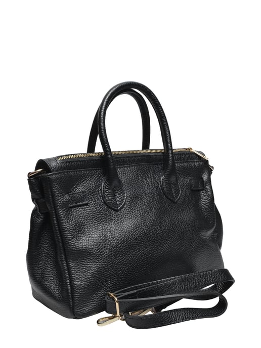 Luisa Vannini NEGRO Bolso de cuero - Image 2