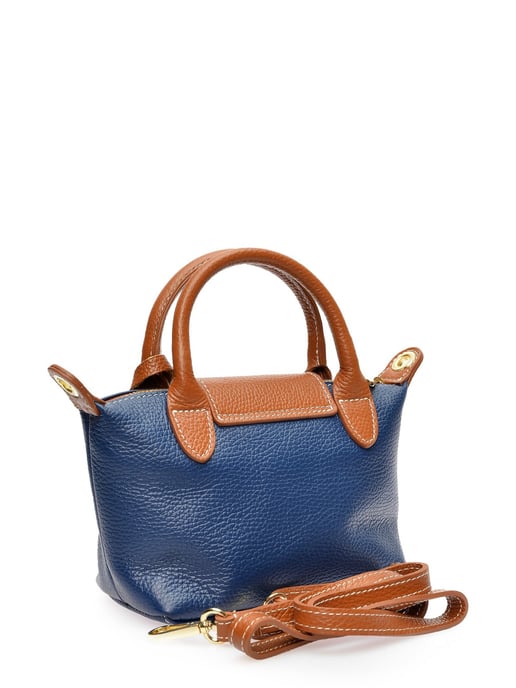 Roberta M Azul Bolso de cuero - Image 2