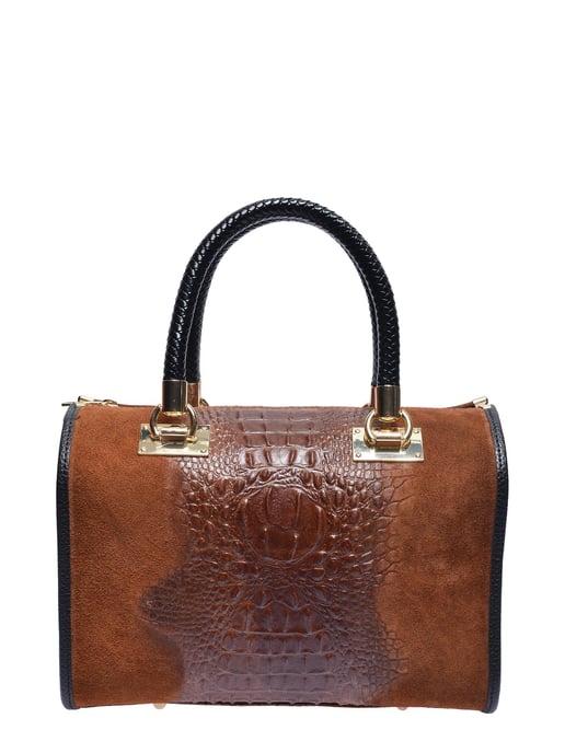 Isabella Rhea Granate Bolso de cuero - Image 1