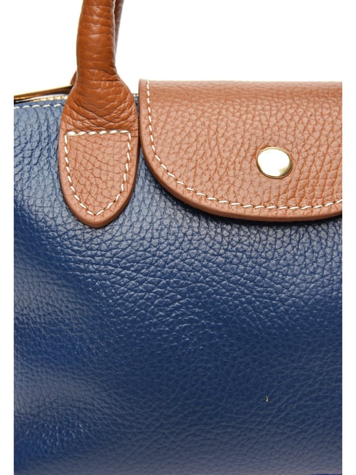 Roberta M Azul Bolso de cuero - Image 3